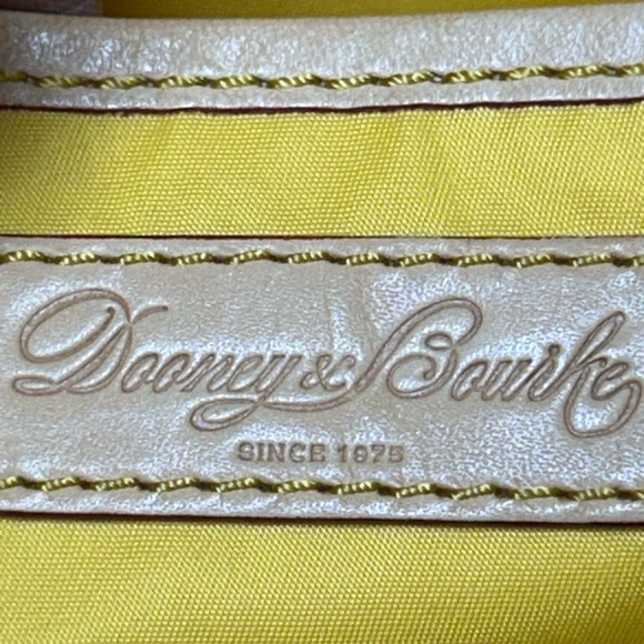 Dooney & Bourke Floral Tote Bag - Black and Red Approx. 19 x 11 x 6.5 - Picture 10 of 17